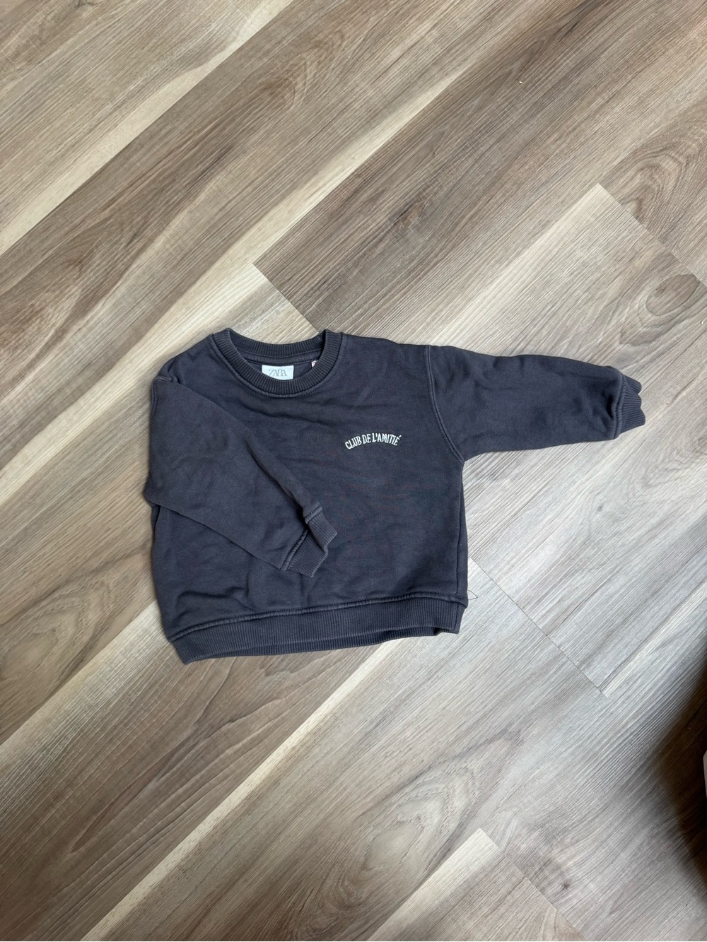 Zara Black Crewneck Sweater